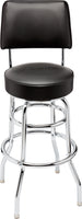Fender Blackout Backrest Barstool, 30"